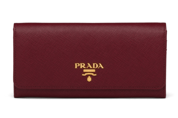 プラダのおすすめ財布　サファイアーノレザー財布（カードケース付き）